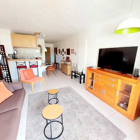 Lägenhet First Line Apartment !!! 50 M From La Pinta Beach !!! In Los Geranios Costa Adeje (Tenerife)